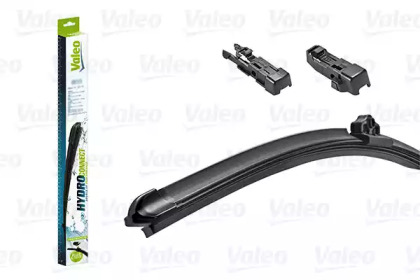 Безкаркасна щітка склоочисника Valeo HydroConnect Front 530мм 578507