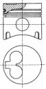 Поршень NURAL 87-109811-10