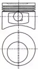 Поршень NURAL 87-183100-00