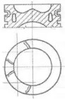 Поршень NURAL 87-114708-40