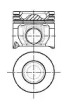 Поршень NURAL 87-433607-00