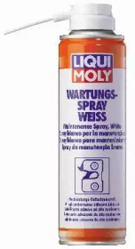 Змазка брудовідштовхуюча (біла) (250мл) Wartungs-Spray Weiss LIQUI MOLY 3075