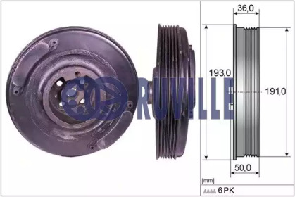 Шків привідного паса RUVILLE 515400