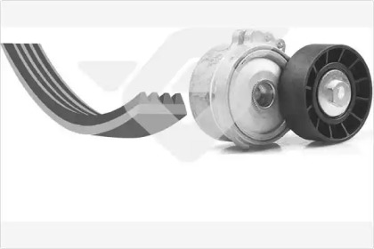 Комплект ременя генератора Citroen Jumpy/Fiat Scudo/Peugeot Expert 2.0HDi 04- (6PK1220) HUTCHINSON KHV 173