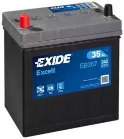 Акумулятор EXIDE 12V/35Ah/240 (L+) (187х127х220) EB357