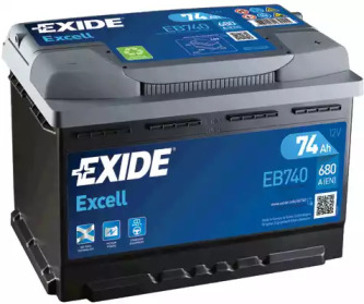 Аккумулятор EXIDE EB740
