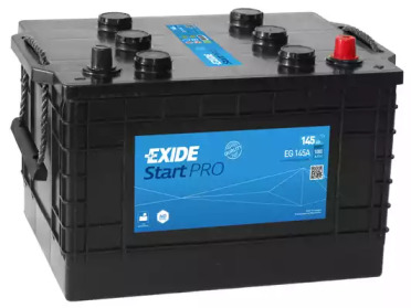 Акумуляторна батарея 145Ah/1000A (360x253x240/+R/B00) StartPro EXIDE EG145A