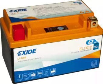 Аккумулятор EXIDE Li-ion EXIDE ELTX12 — фото 2