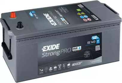 Акумуляторна батарея 140Ah/800A (513x189x223/+L/B00/B0) Strong Pro EFB+ EXIDE EE1403 — фото 2