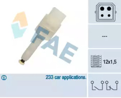 Вимикач стоп-сигналу FAE 24565