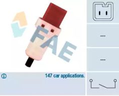 Вимикач стоп-сигналу FAE 24896