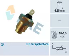 Датчик температури охолоджувальної рідини FAE 31140
