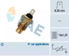 Датчик температури охолоджувальної рідини FAE 31280
