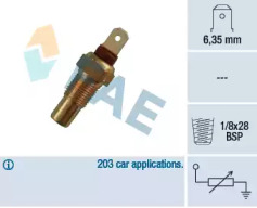 Датчик температури охолоджувальної рідини FAE 31570