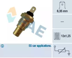 Датчик температури охолоджувальної рідини FAE 31580