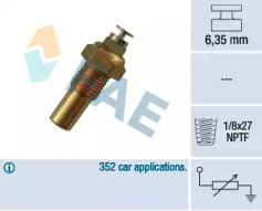 Датчик температури охолоджувальної рідини FAE 32230