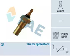 Датчик температури охолоджувальної рідини FAE 32350