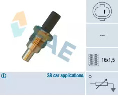 Датчик температури охолоджувальної рідини FAE 32640