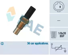 Датчик температури охолоджувальної рідини FAE 32650
