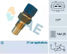 Датчик температури охолоджувальної рідини FAE 34440