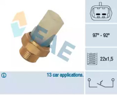 Датчик вмикання вентилятора FAE 37710