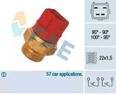 Датчик вмикання вентилятора FAE 37960