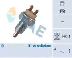 Перемикач заднього ходу FAE 40290