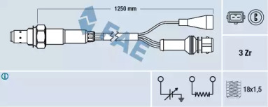 Датчик кисню FAE 77108