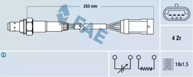 Датчик кисню FAE 77151