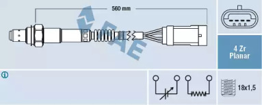 Датчик кисню FAE 77153