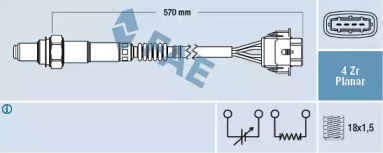 Датчик кисню FAE 77154