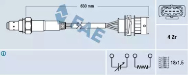 Датчик кисню FAE 77156