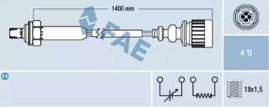 Датчик кисню FAE 77186