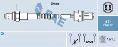 Датчик кисню FAE 77252