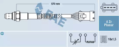 Датчик кисню FAE 77283