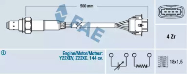 Датчик кисню FAE 77303