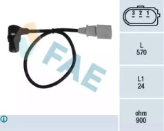 Датчик положення колінчастого вала FAE 79056