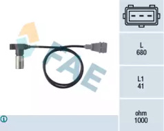 Датчик положення колінчастого вала FAE 79098