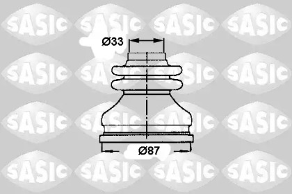 Ремонтний комплект пильника шруса с елементами монтажу SASIC 2873783