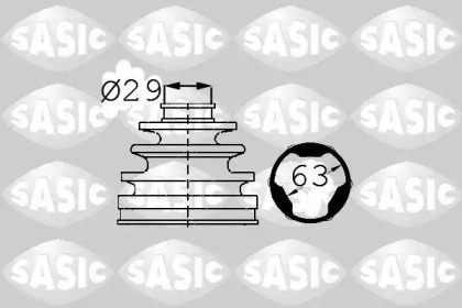 Ремонтний комплект пильника шруса с елементами монтажу SASIC 2873883