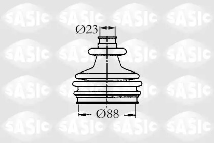 Пыльник шруса SASIC 2933803