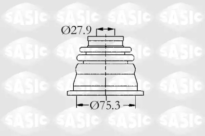 Ремонтний комплект пильника шруса з елементами монтажу SASIC 4003470