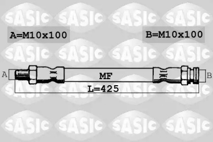 Гальмівний шланг (РОЗПРОДАЖ) SASIC 6606017