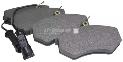 JP GROUP AUDI гальмівні колодки перед. 80,100,200  (з датчиком) 1163602310