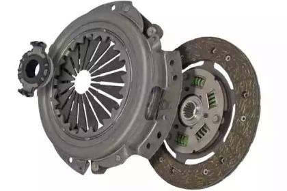 Комплект зчеплення Citroen Berlingo 1.9D 96-03 (d=200mm) (+вижимний) KAWE 953674