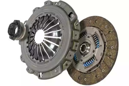 Комплект зчеплення VW T4 1.9D/TD 91- (d=215mm) (+вижимний) (заміна 962125) KAWE 957481