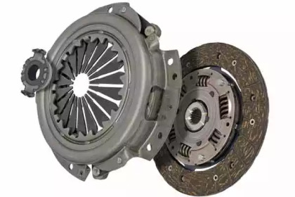 Комплект зчеплення Citroen Berlingo 1.9D 96-11 (d=200mm) (+вижимний) (ето замінено 957786) KAWE 957784