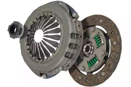 Комплект зчеплення Fiat Punto 93-09 (d=180mm) (+вижимний) KAWE 961880
