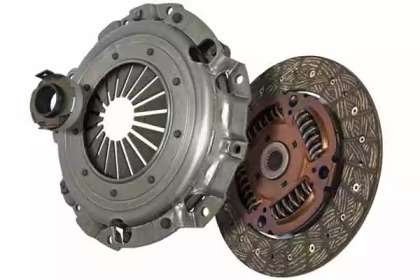 Комплект зчеплення Mitsubishi Outlander 2.4 4WD 03-07 (d=230mm) (+вижимний) KAWE 962496