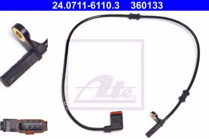 Датчик ABS ATE 24.0711-6110.3